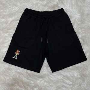 The Boondocks Mens Sweat Shorts Riley Freeman Black Aaron McGruder Size Med